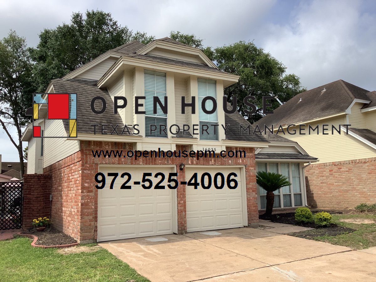 16035 Juniper Grove Dr Houston, TX House for Rent Rentable