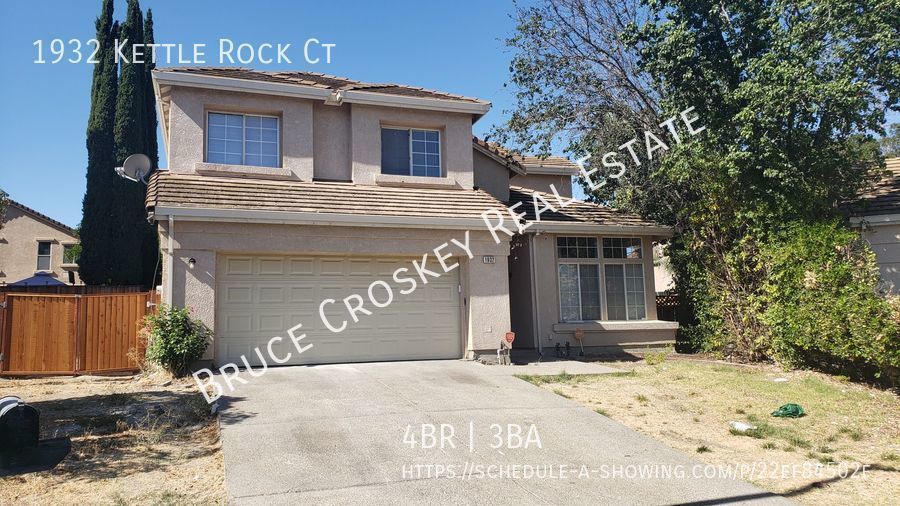 1932 Kettle Rock Ct Antioch, CA House for Rent Rentable