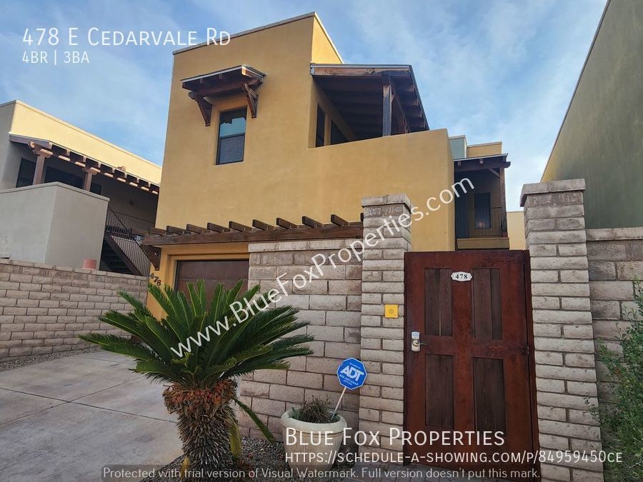 478 E Cedarvale Rd Tucson, AZ House for Rent Rentable