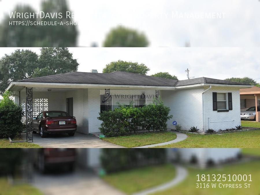 3116 W Cypress St Tampa, FL House for Rent Rentable