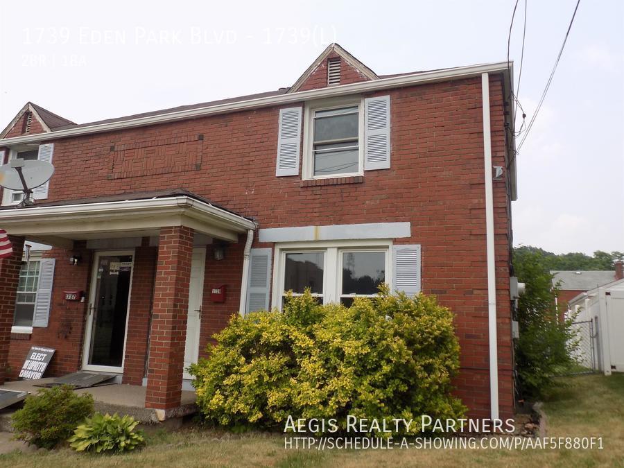 1739 Eden Park Blvd Mckeesport, PA Apartment for Rent