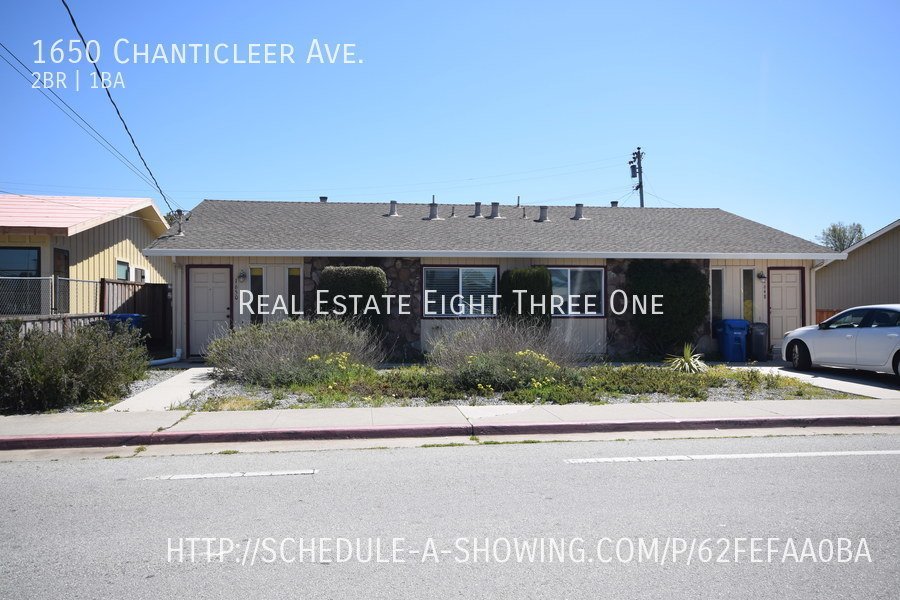 1650 Chanticleer Ave Sant Cruz, CA Apartment for Rent