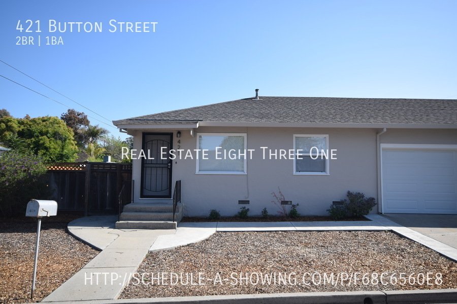 421 Button St Santa Cruz, CA Apartment for Rent Rentable