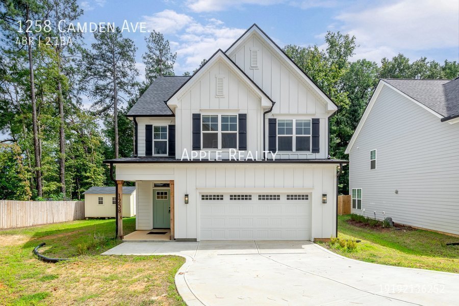1258 Camden Ave Durham, NC House for Rent Rentable