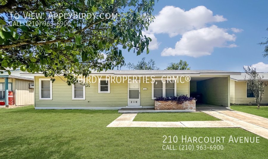 210 Harcourt Ave San Antonio, TX House for Rent Rentable