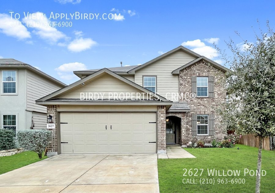 2627 Willow Pond San Antonio, TX House for Rent Rentable