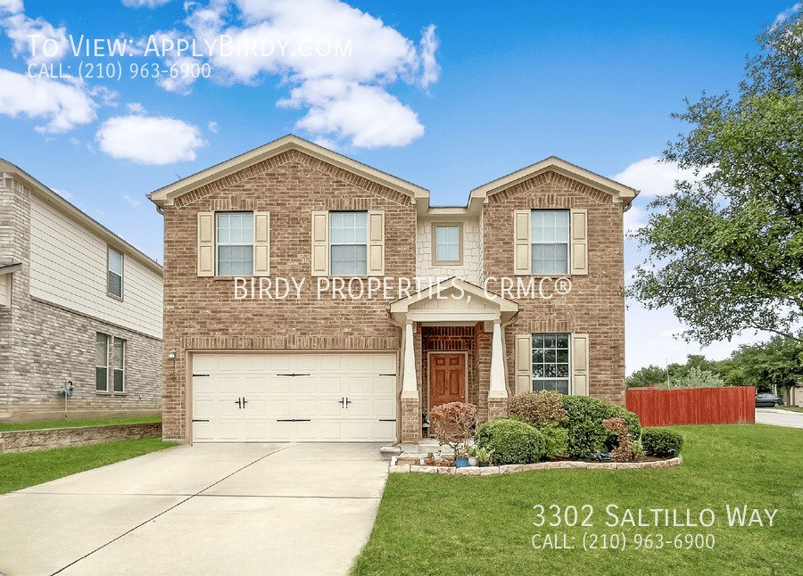 3302 Saltillo Way San Antonio, TX House for Rent Rentable