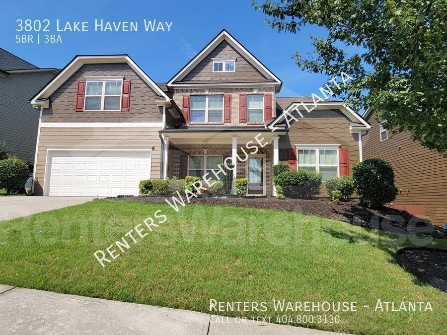 3802 Lake Haven Way Atlanta, GA House for Rent Rentable