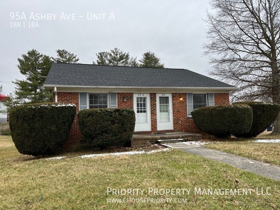 95 A Ashby Ave Harrisonburg, VA Apartment for Rent Rentable