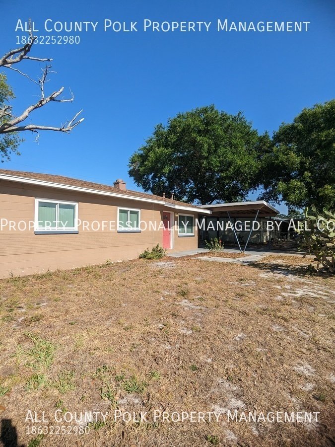 813 Ellerbe Way Lakeland, FL House for Rent Rentable