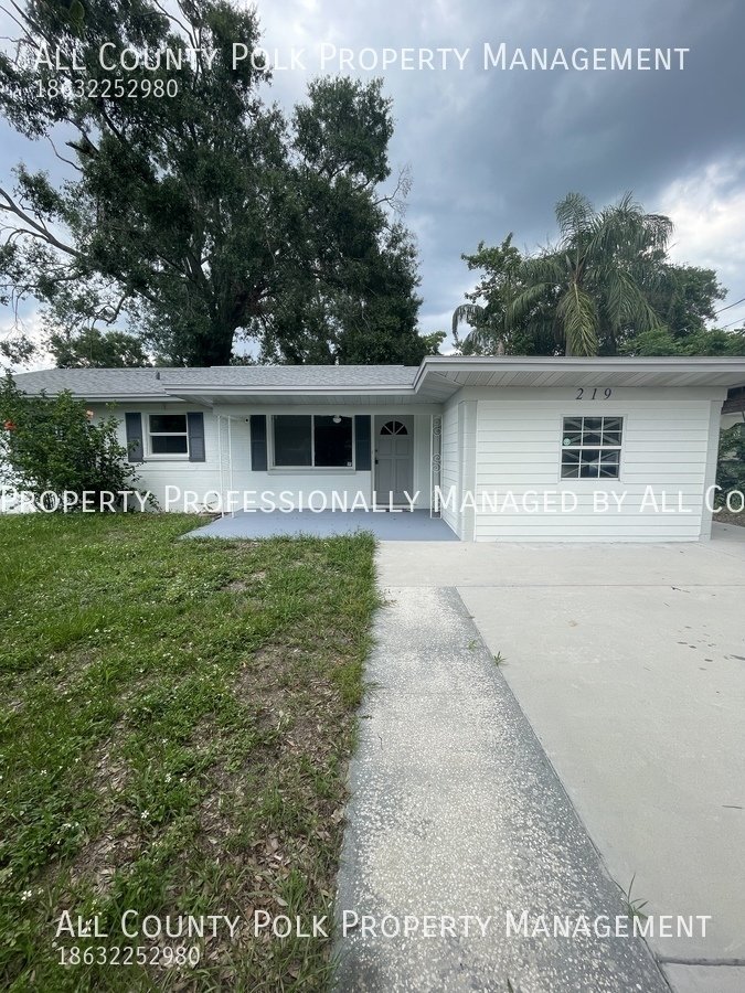 219 Palm Ave Auburndale, FL House for Rent Rentable