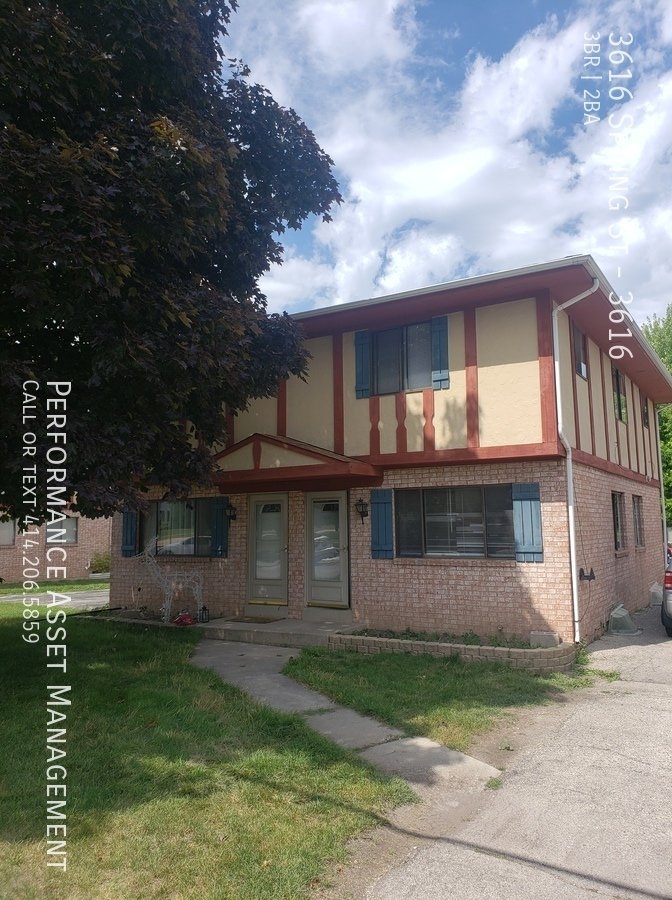 3616 Spring St Racine, WI Apartment for Rent Rentable