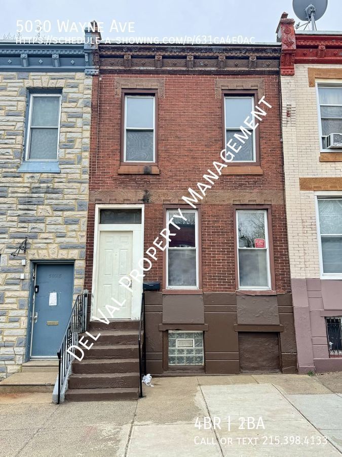 5030 Wayne Ave Philadelphia, PA House for Rent Rentable