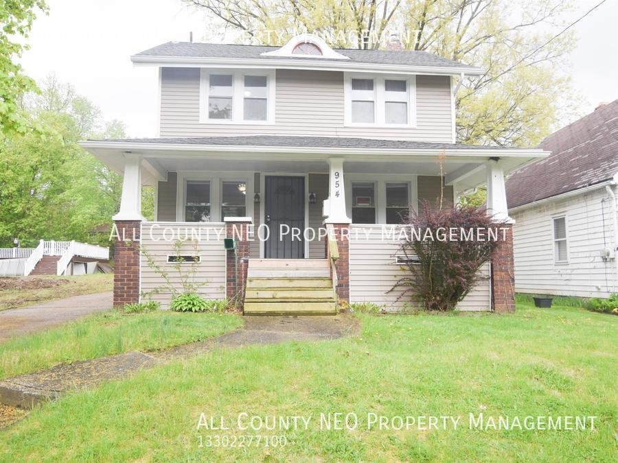 954 E Archwood Ave Akron, OH House for Rent Rentable