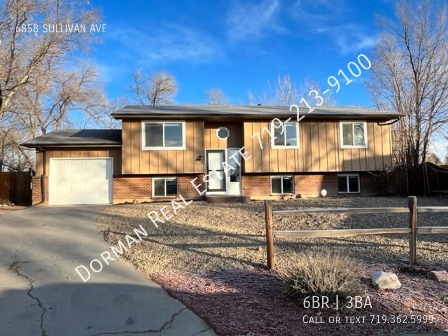 6858 Sullivan Ave Colorado Springs, CO House for Rent