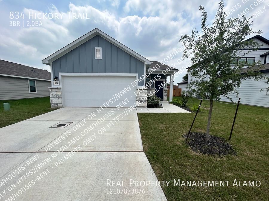 834 Hickory Trl San Antonio, TX House for Rent Rentable