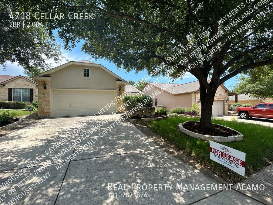 4718 Cellar Crk San Antonio, TX House for Rent Rentable