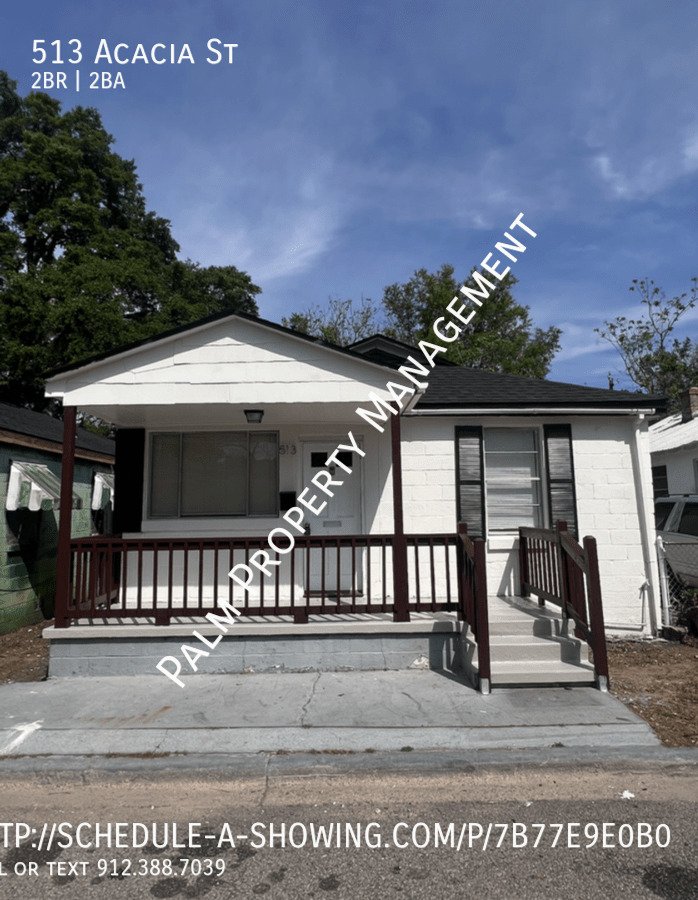 513 Acacia St Savannah, GA House for Rent Rentable
