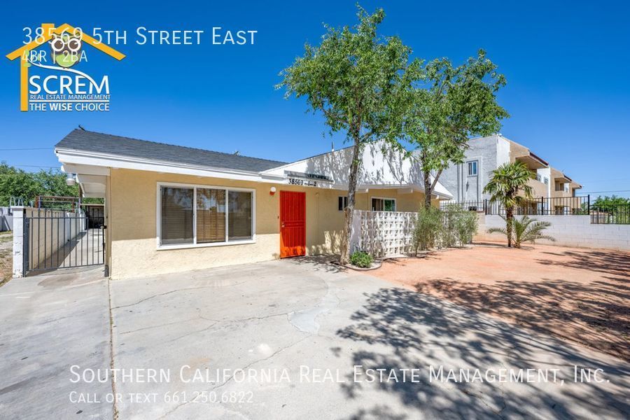 38569 5th St E Palmdale, CA House for Rent Rentable