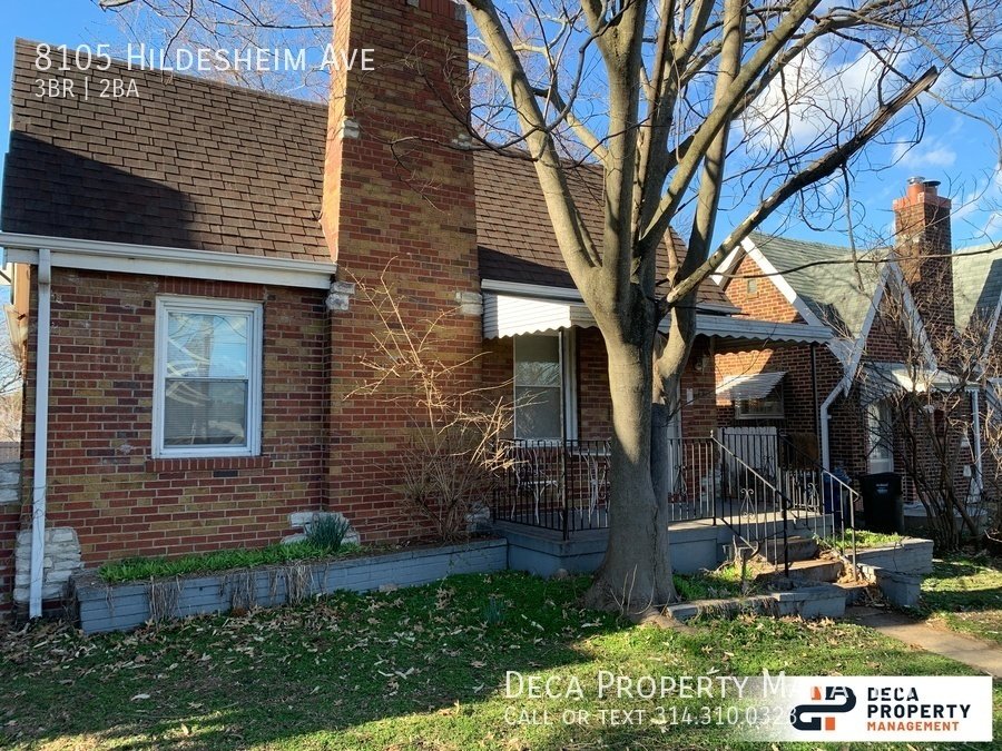 8105 Hildesheim Ave St Louis, MO House for Rent Rentable