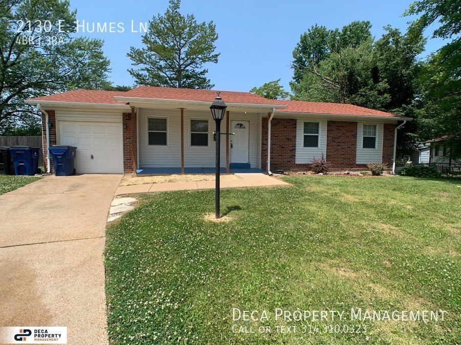 2130 E Humes Ln St Louis, MO House for Rent Rentable