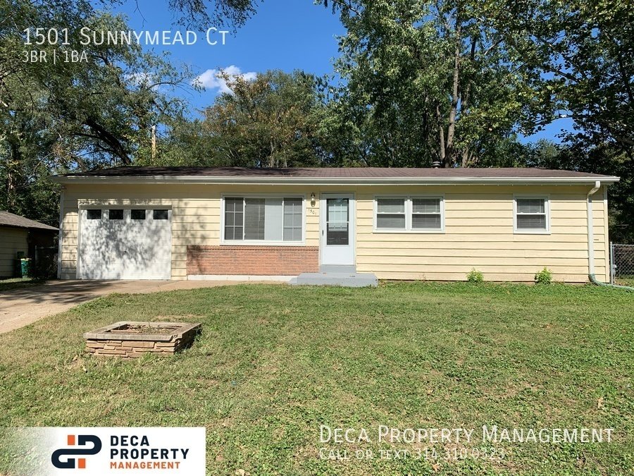 1501 Sunnymead Ct St Louis, MO House for Rent Rentable
