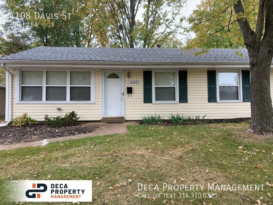 4108 Davis St St Louis, MO House for Rent Rentable