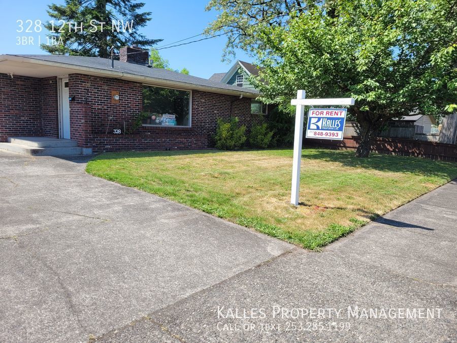 328 12Th St Puyallup, WA House for Rent Rentable