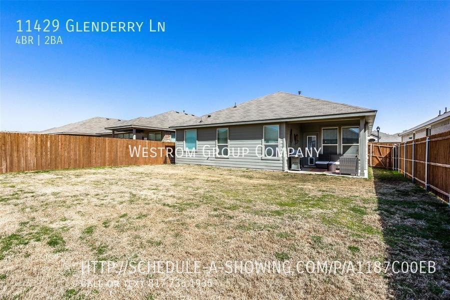 11429 Glenderry Ln Haslet, TX House for Rent Rentable