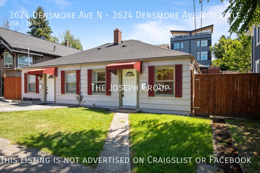 3626 Densmore Ave Seattle, WA Apartment for Rent Rentable