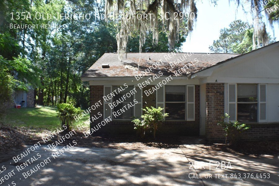 135 A Old Jericho Rd Beaufort, SC House for Rent Rentable
