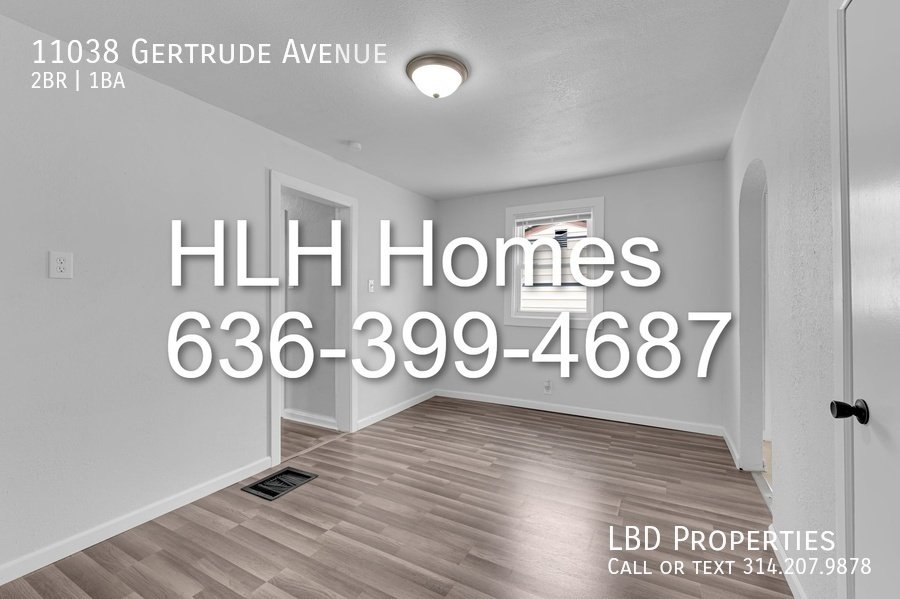 11038 Gertrude Ave St Ann, MO House for Rent Rentable
