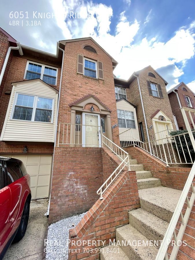 6051 Knights Ridge Way Alexandria, VA House for Rent