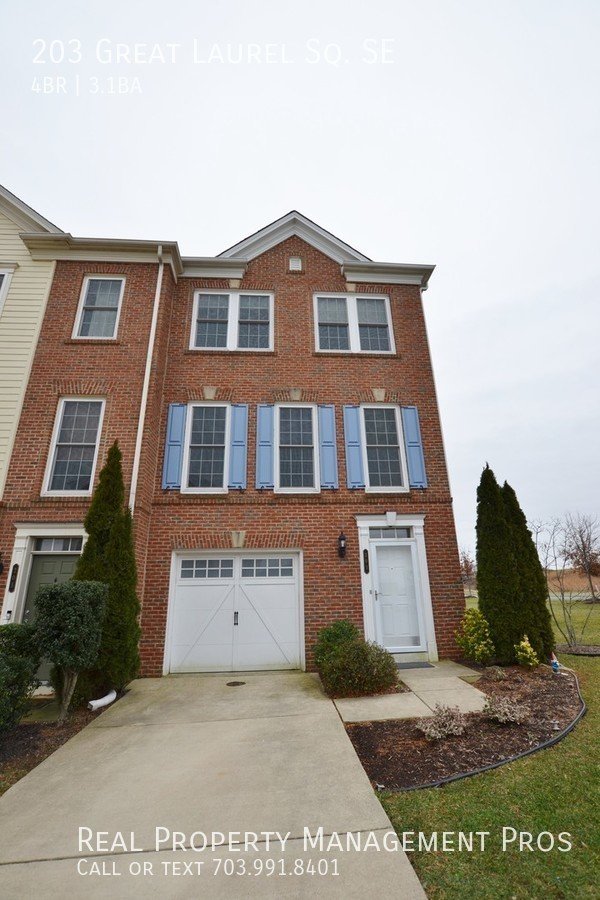 203 Great Laurel Sq Leesburg, VA House for Rent Rentable