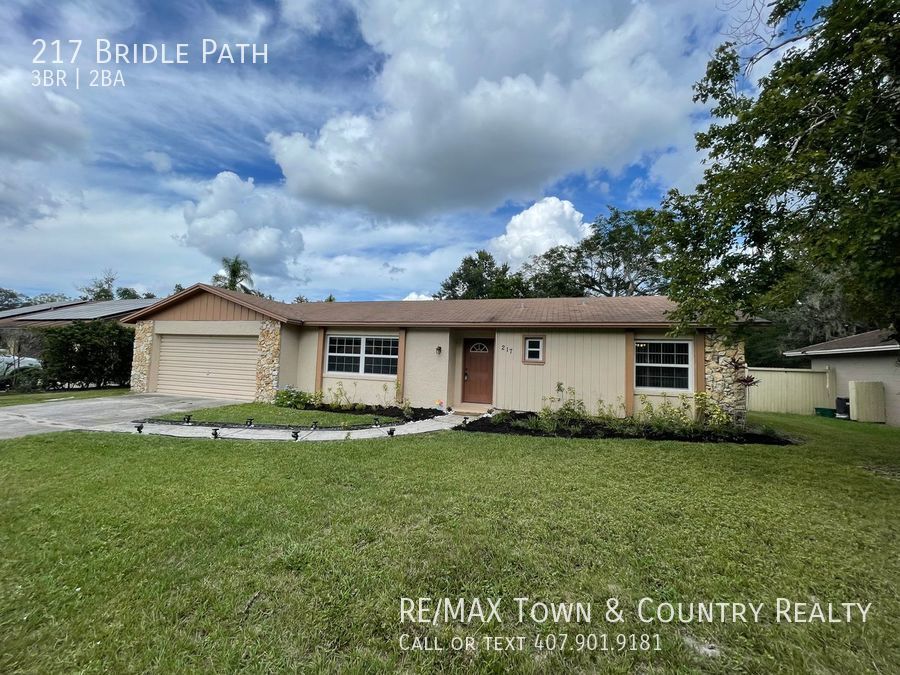 217 Bridle Path Casselberry, FL House for Rent Rentable