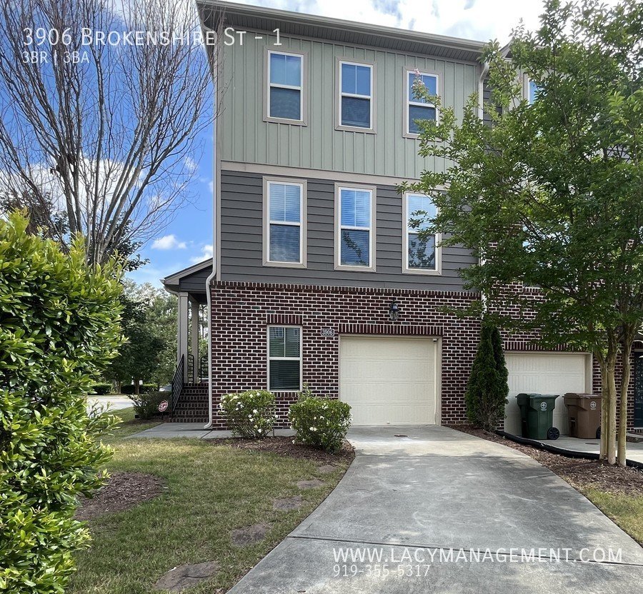 3906 Brokenshire St Cary, NC House for Rent Rentable