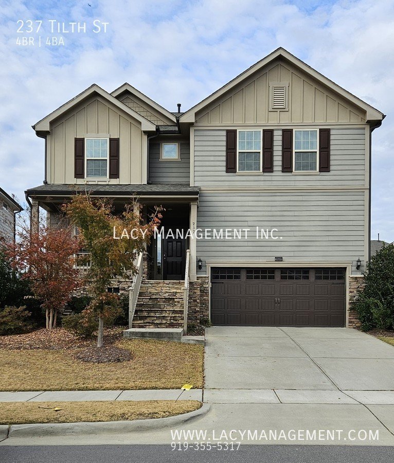 237 Tilth St Cary, NC House for Rent Rentable