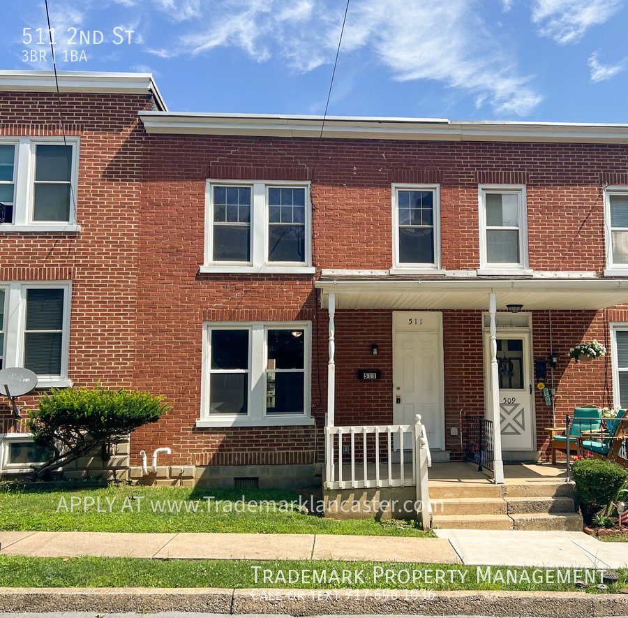 511 2Nd St Lancaster, PA House for Rent Rentable