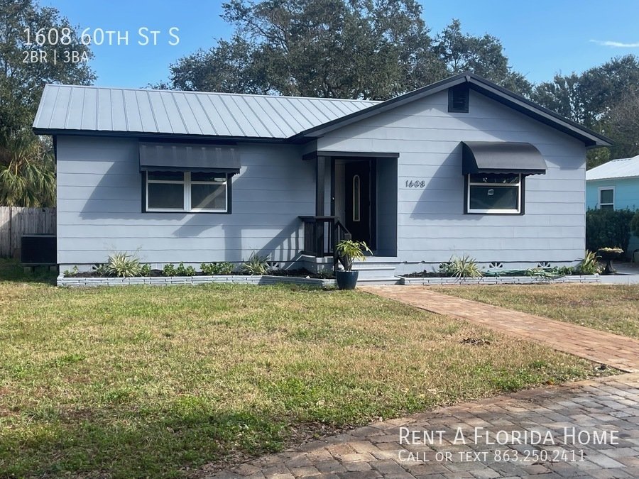 1608 60Th St Gulfport, FL House for Rent Rentable