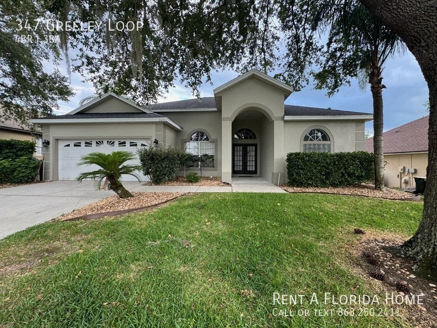 347 Greeley Loop Davenport, FL House for Rent Rentable