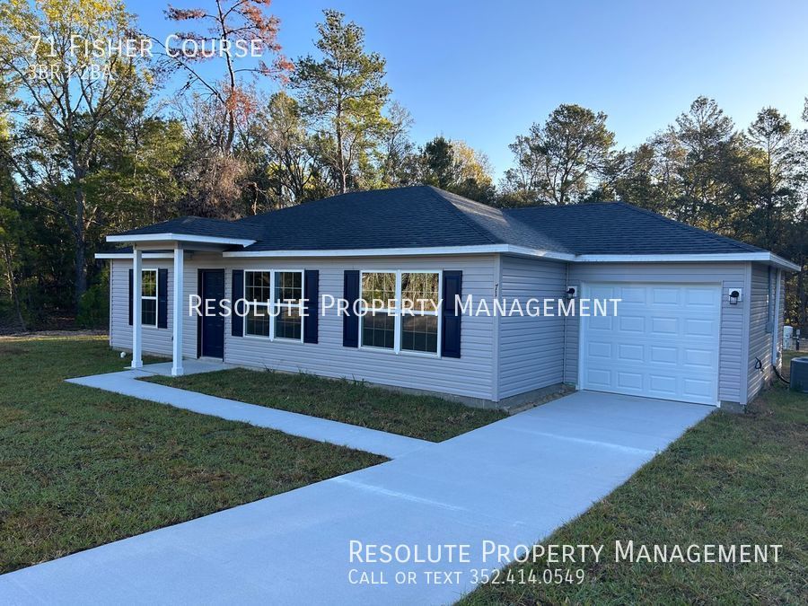 71 Fisher Crse Ocklawaha, FL House for Rent Rentable