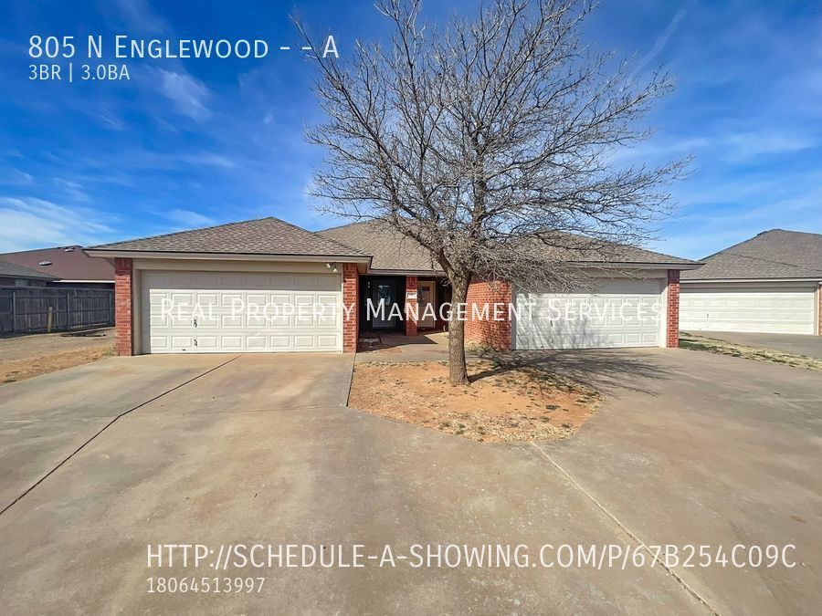 805 N Englewood Lubbock, TX House for Rent Rentable