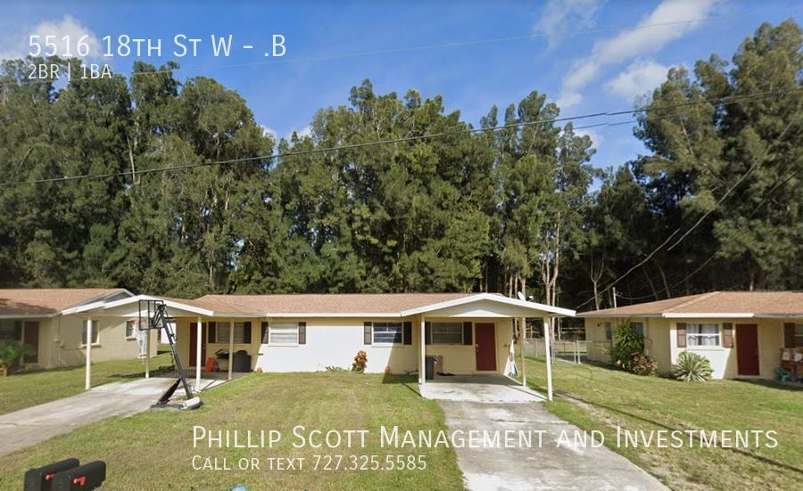 5516 18Th St Bradenton, FL Apartment for Rent Rentable