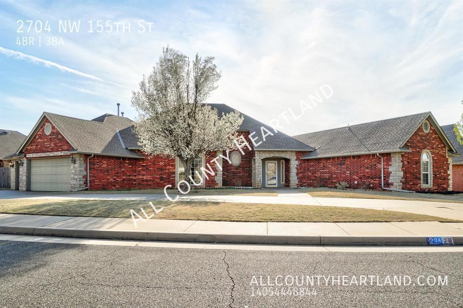 2704 NW 155Th St Edmond, OK House for Rent Rentable