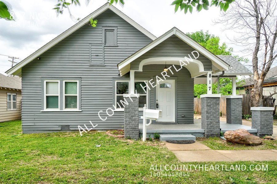 817 NW 90th Oklahoma City, OK House for Rent Rentable