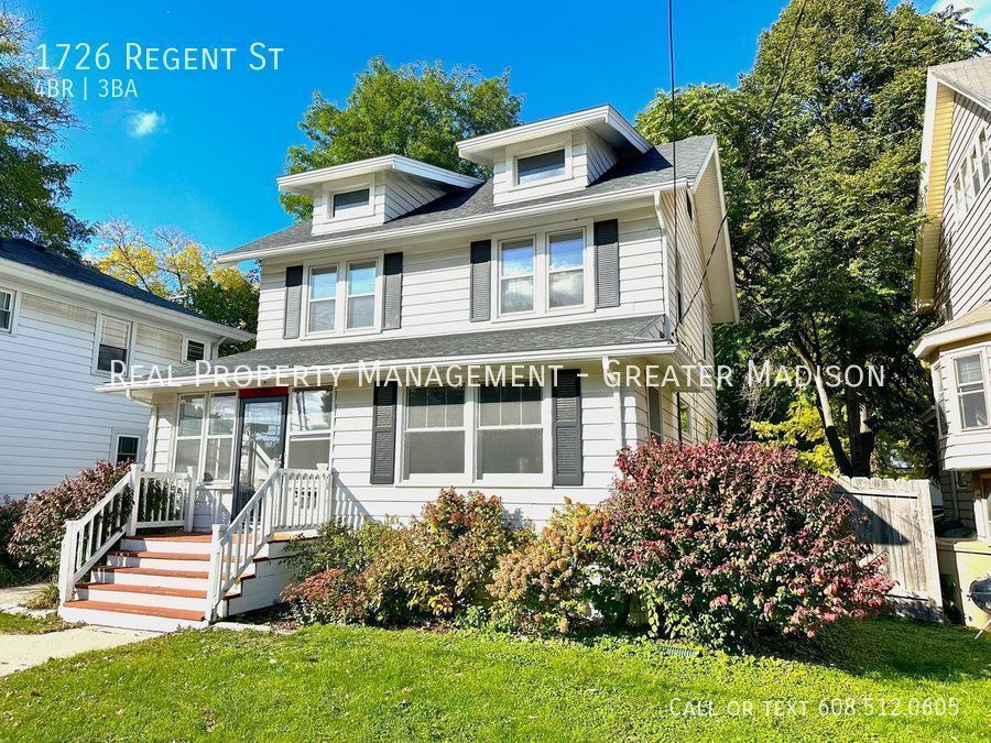 1726 Regent St Madison, WI House for Rent Rentable