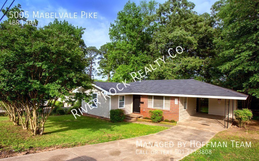 5005 Mabelvale Pike Little Rock, AR House for Rent Rentable