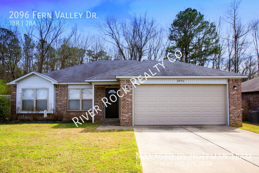 2096 Fern Valley Dr Alexander, AR House for Rent Rentable