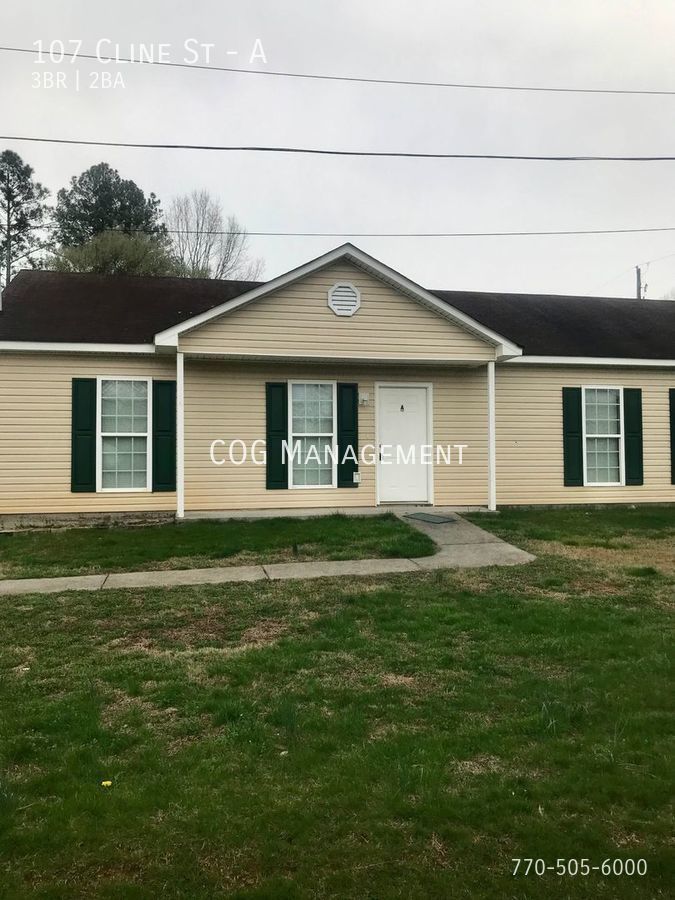 107 Cline St Adairsville, GA Apartment for Rent Rentable