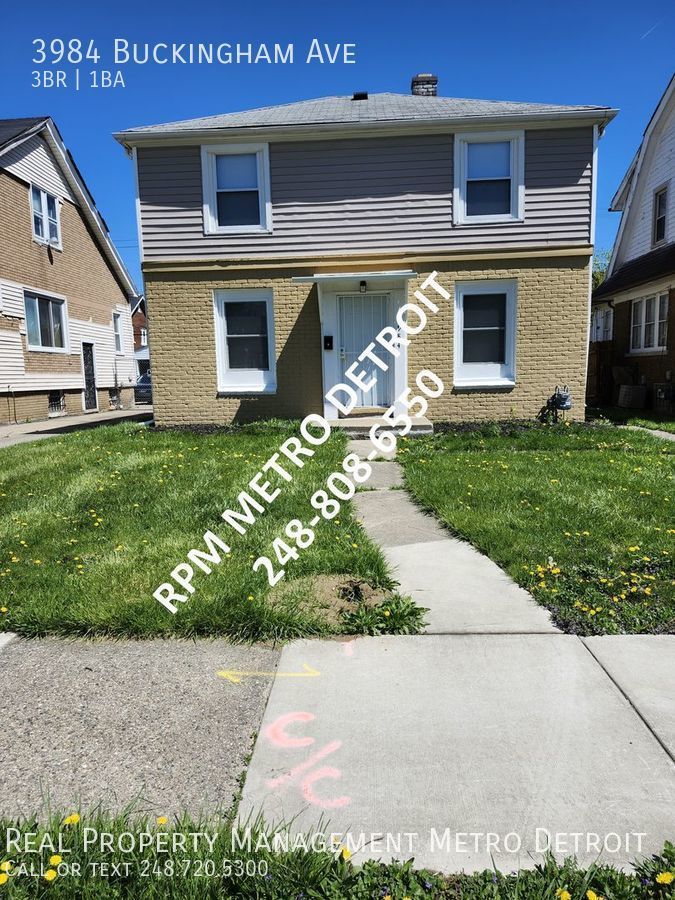 3984 Buckingham Ave Detroit, MI House for Rent Rentable